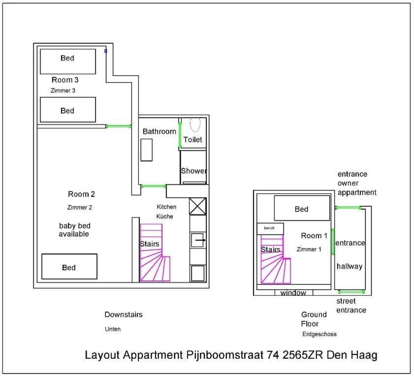 74 Pijnboomstraat Apartment Den Haag Ngoại thất bức ảnh
